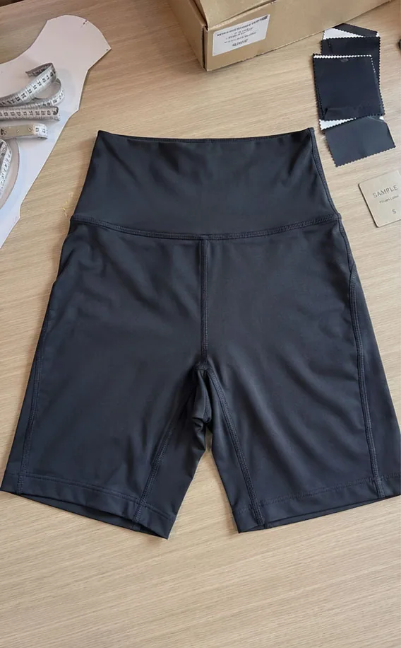 High-Waist Biker Shorts
